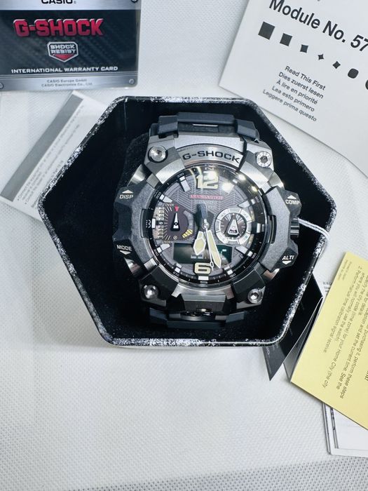 *Чисто Нов* Casio G-Shock GWG-B1000-1AЕR Mudmaster *Triple Black*