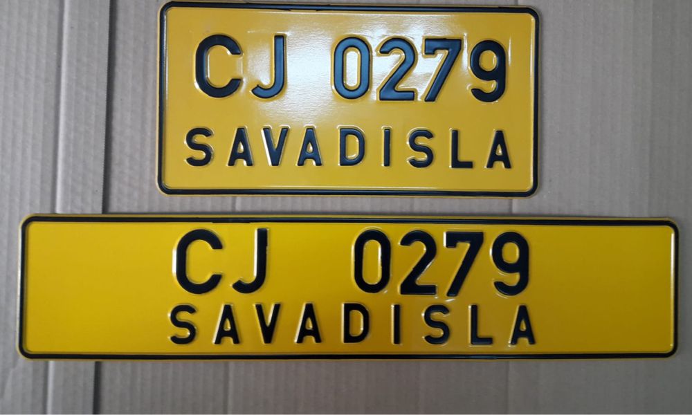 Numere auto | Placute auto ornamentale orice tara orice dimensiune