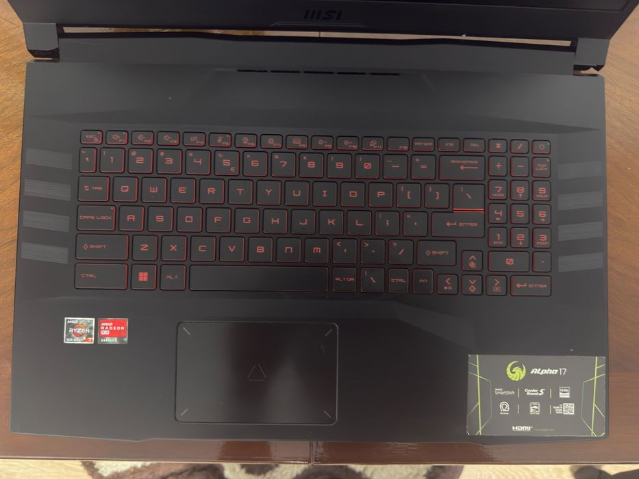 Laptop Gaming MSI Alpha 17 B5EEK-025XRO