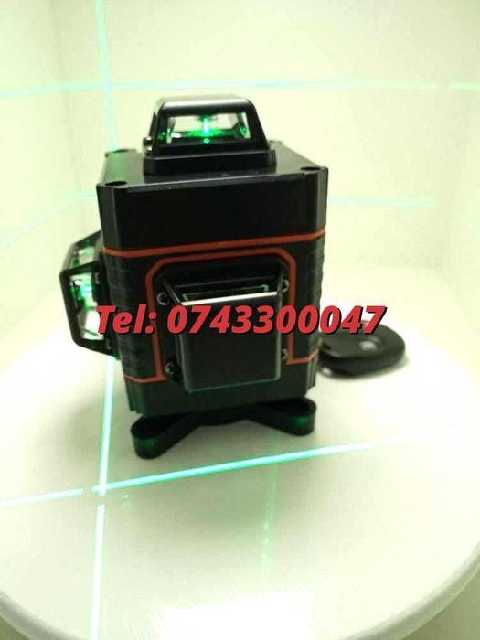 Nou Nivela Laser Ldvian Profesionala 16 Lini 4d Linii Raza Verde
