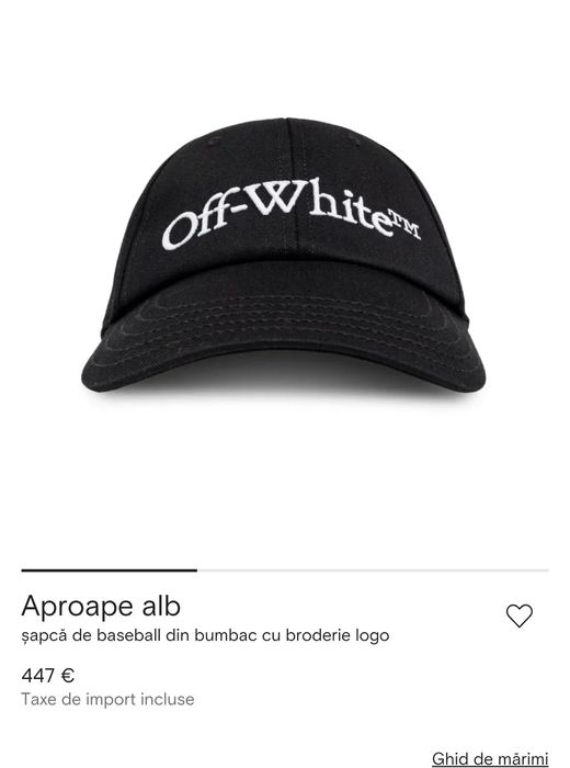 Off-white ™ Șapcă