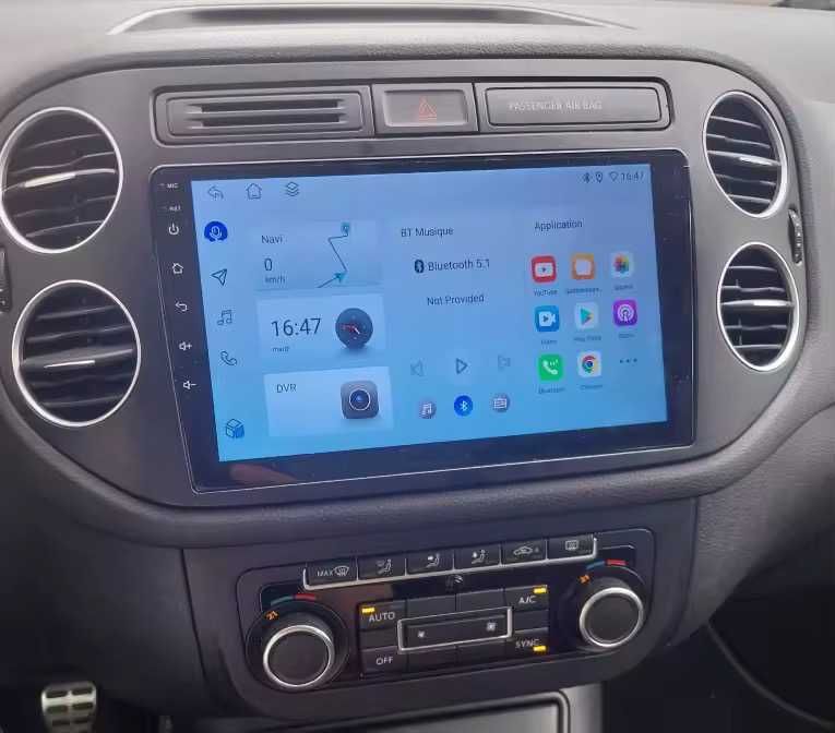 Navigatie android VW Tiguan 1 Golf 5 Plus CarPlay AndroidAuto RNS SIM