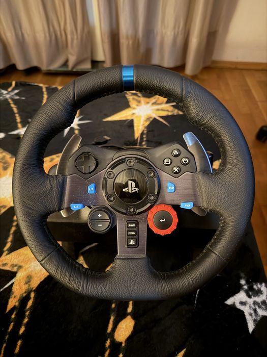 Logitech G29 Волан+Педали+3 игри