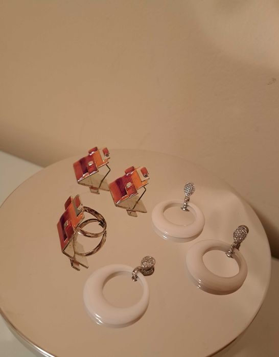 Дамски сребристи бижута