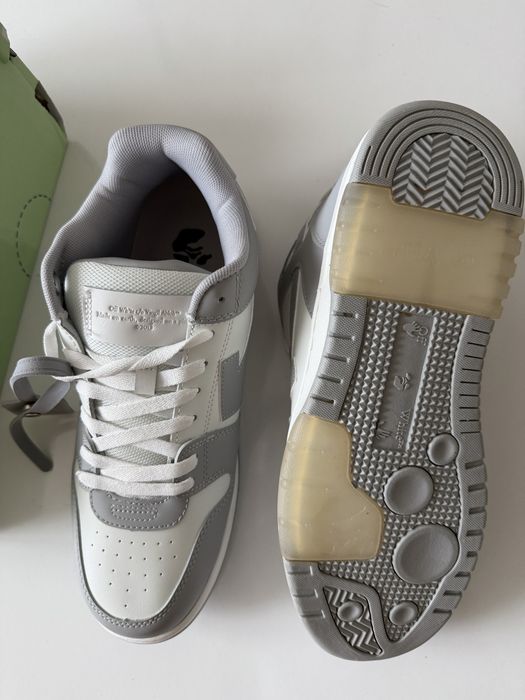 Off-White Out Of Office “000” - Grey White