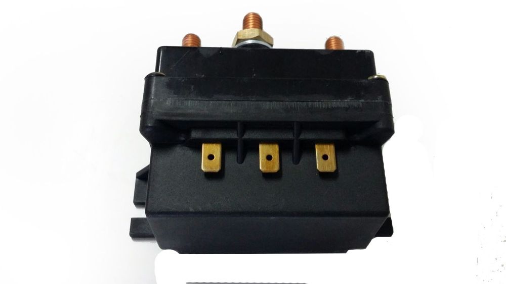 solenoid, releu, bobina dublu sens troliu de 500A la 12V