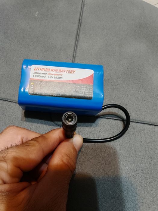 Baterie Lithiu acumulator barcuta navomodel pescuit plantat 13000 Mah 7.4V