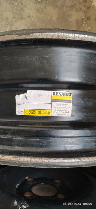 Джанти за Рено,резервна гума с джанта