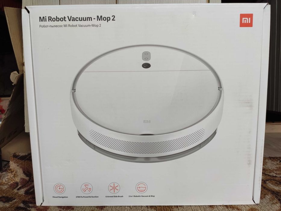 Робот пылесос Xiaomi Mi Robot Vacuum Mop2