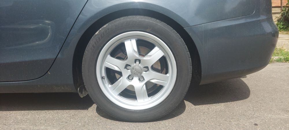 Roți cu jante aluminiu audi cu anvelope 225/50 r17