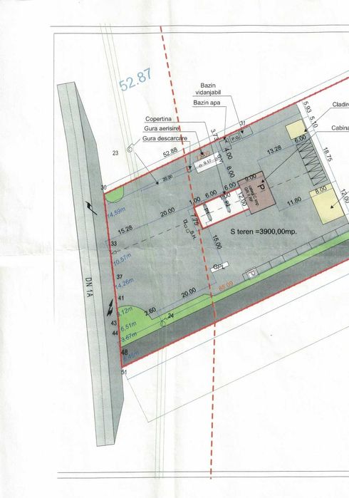 Vânzare Teren Intravilan 6000 mp pe DN1A – Oportunitate de Investiție