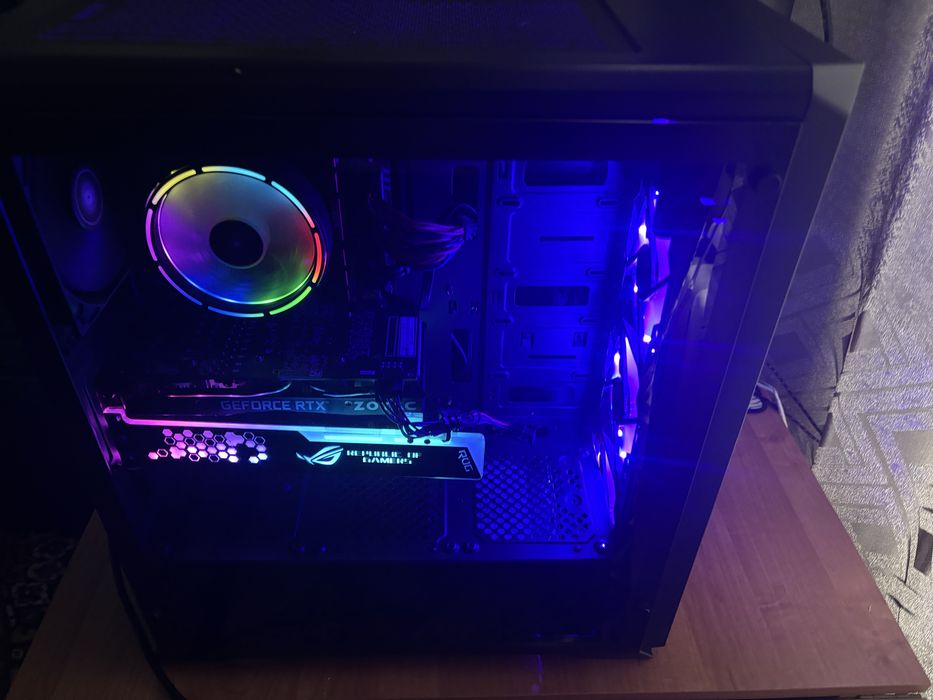 Обмен игрового ПК (RTX 2060 Super, i5-10400) + ТВ на ноутбук