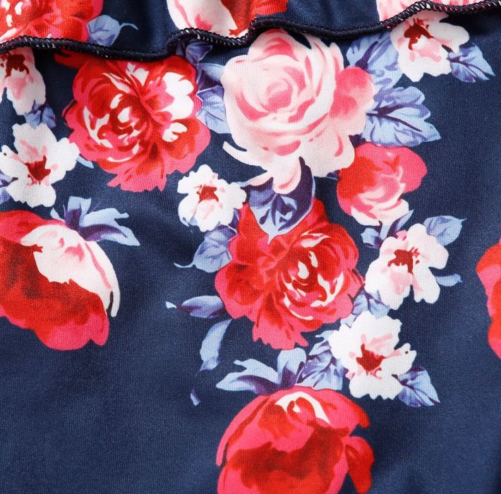 Лятно боди на цветя