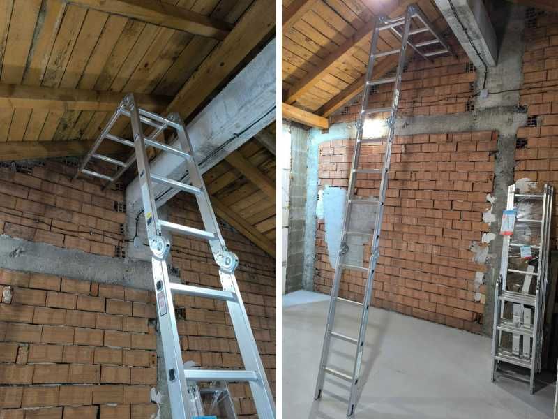 Стълба 4х4 мултифункционална 4,70м 150кг