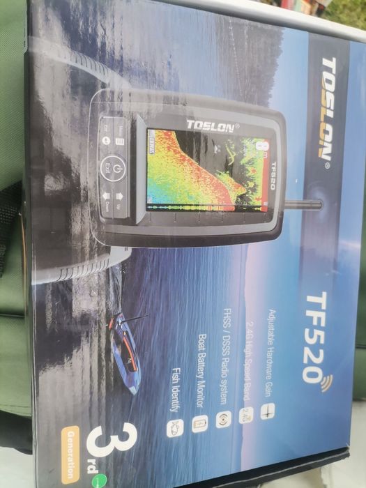 Baiting 2500 . С вграден сонар Toslon TF520
