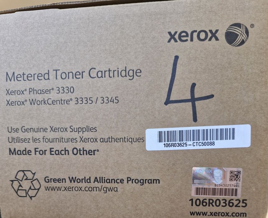Toner XEROX 3330 3335 3345 original, sigilat