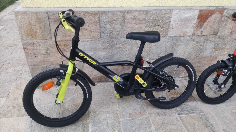 Детски велосипед 16" B'TWIN на Декатлон