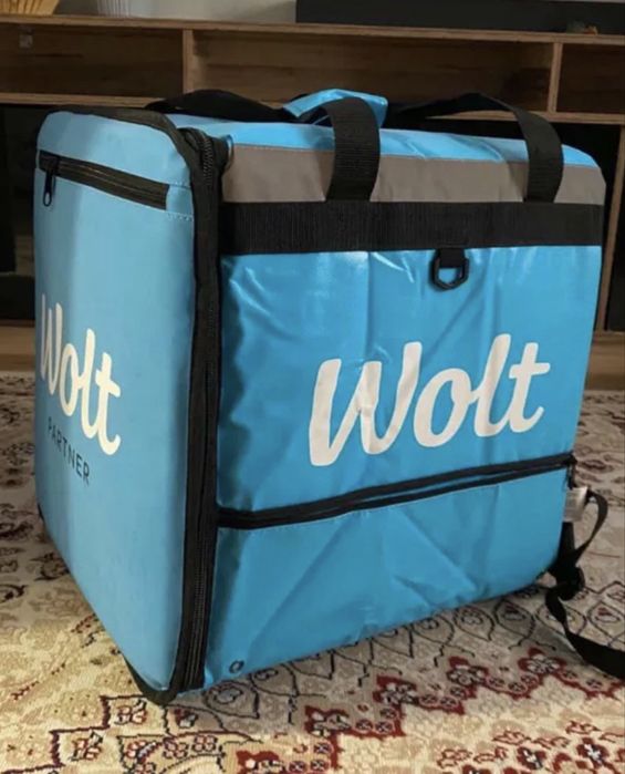 Термосумка wolt. Новый