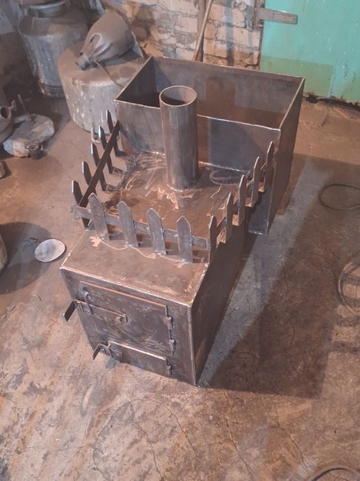 Печь на баню металл 6 мм