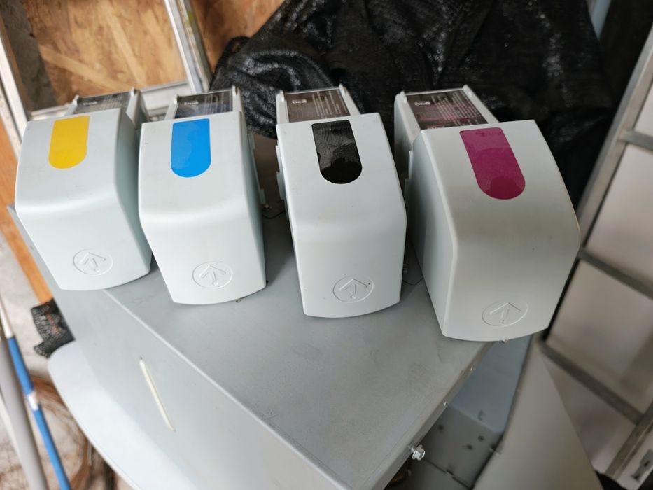 Piese și componente ploter / imprimanta Oce TCS 500 (curele, motorașe, placi electronice, display, elemente de carcasa, cartușe cerneala, s.a.)