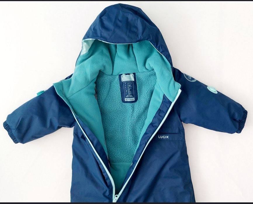 Salopeta iarna / combinezon 24 lunj wedze decathlon cu manusi