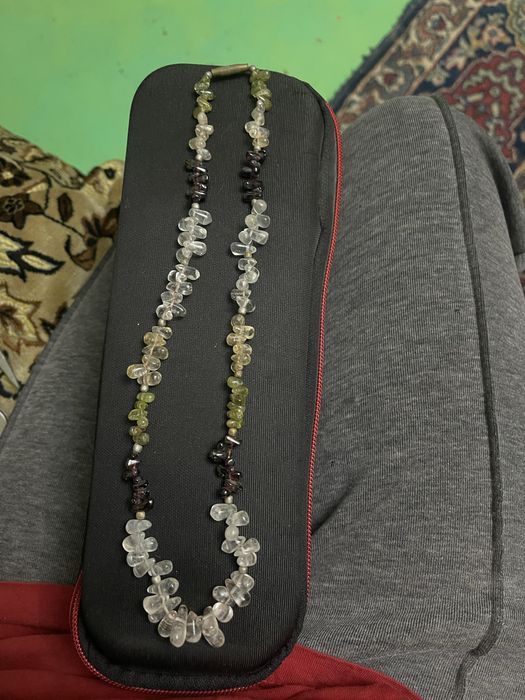 Бусы натуральный камень ссср советски винтаж ретро