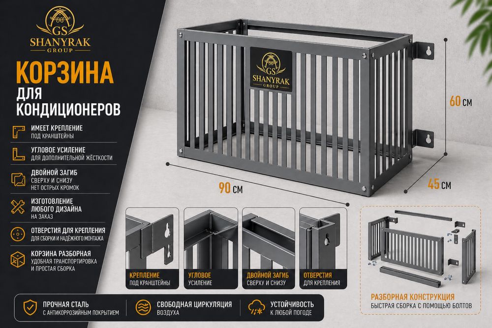 Фасадная корзина для кондиционеров