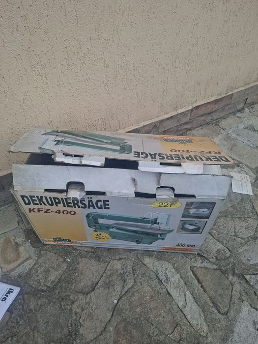 Fierăstrău de traforaj electric DEKURPIERSAGE KFZ-400 CA NOU