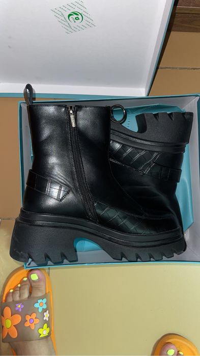 Сапоги кожа, новые