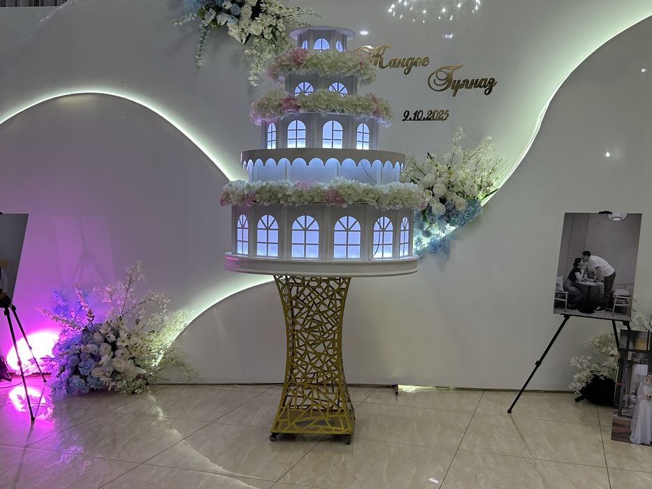 Муляж торт акумляторымен бірге беріп жіберемін