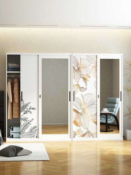 Rangli gul naqshli kiyim shkafi/Цветной шкаф с рисунком