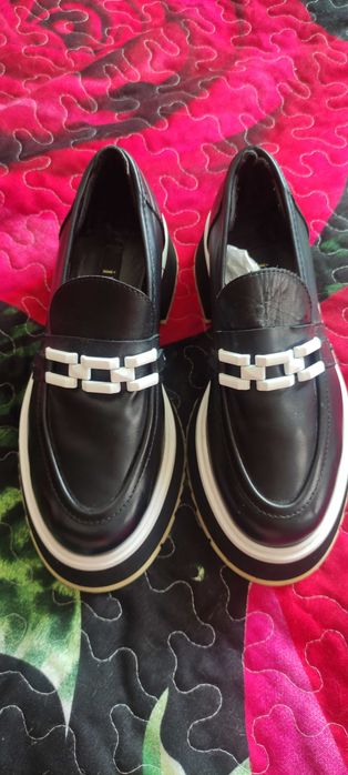 Женские туфли, натуральная кожа