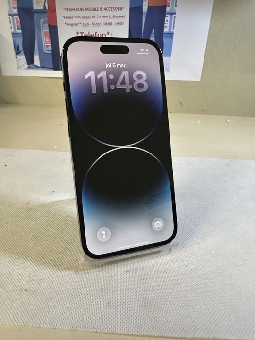 Iphone 14 pro / 100% baterie / garantie / Impecabil ca Nou