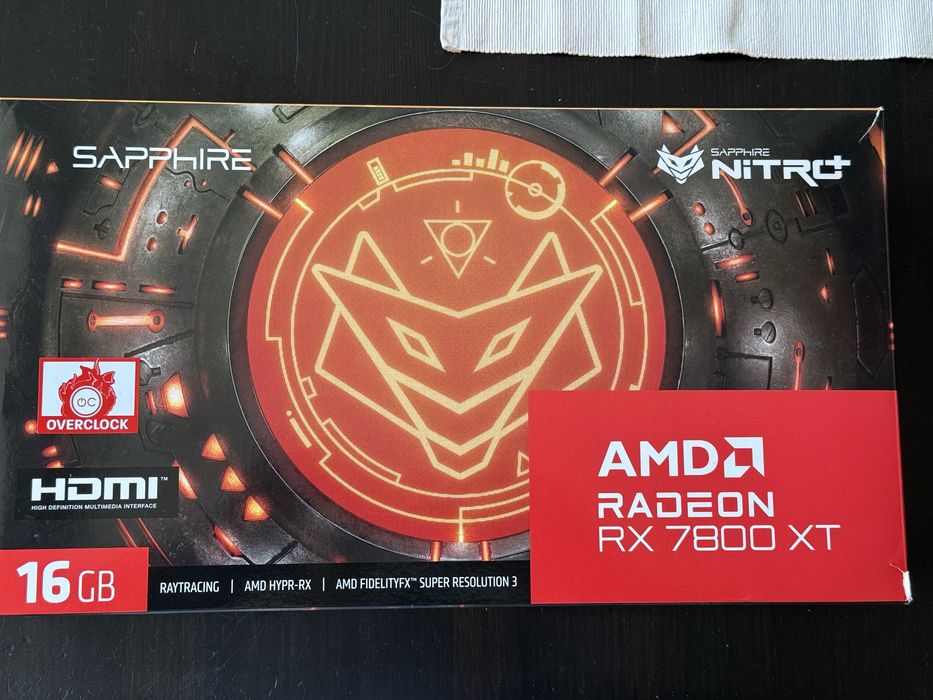 Sapphire Nitro+ Radeon RX 7800 XT 16GB