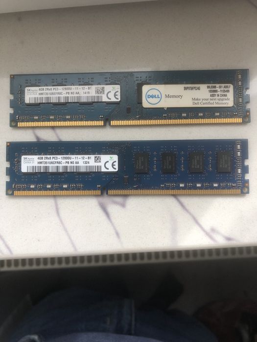 Memorii ddr3 Dell 2x4gb