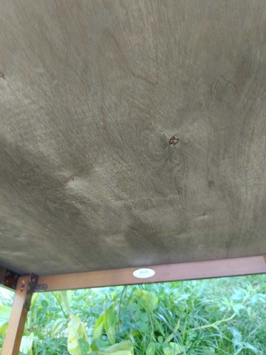 Стара английска сгъваема маса за игра на карти