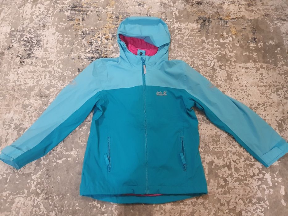 Geaca de ploaie copii Jack Wolfskin, Texapore Ecosphere  128cm