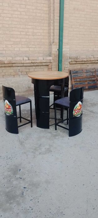 Bochkadan qulay va chiroyli MEBEL. SIZ ISTAGAN rangda yasab beramiz.