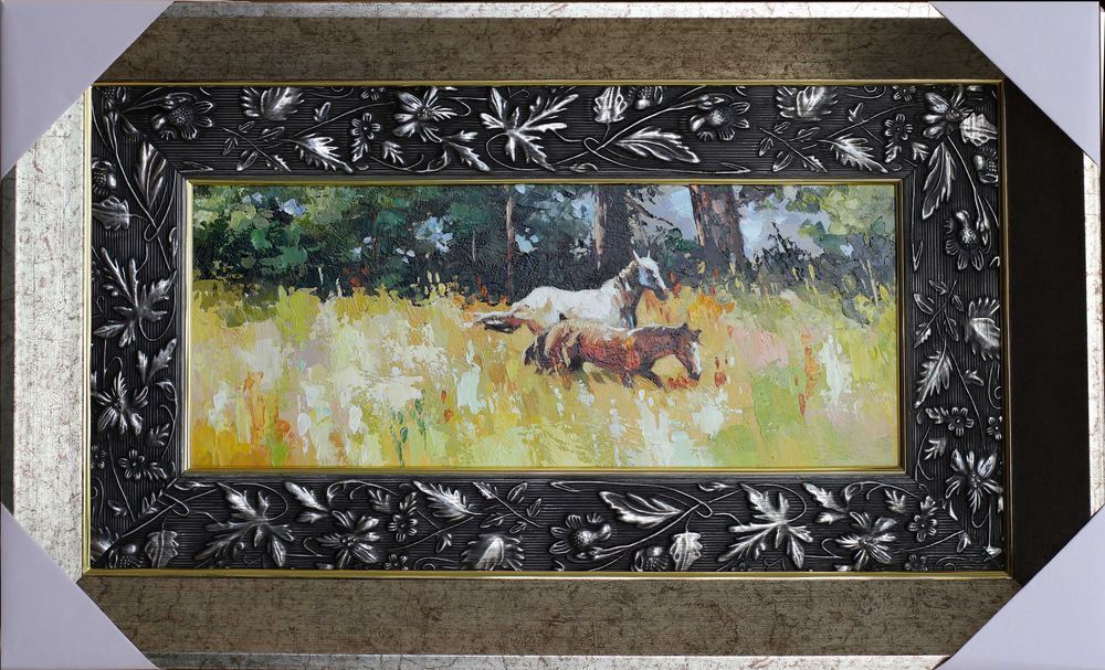 Картина масло/холст с рамой