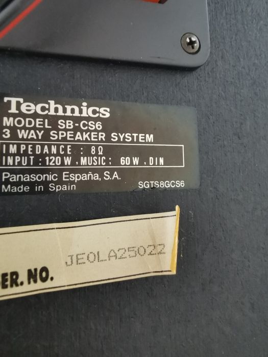 Boxe Technics SB CS6. 600 lei