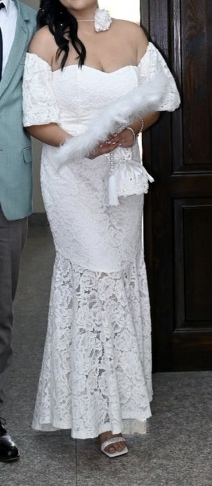 Rochie albă Asos Bridal
