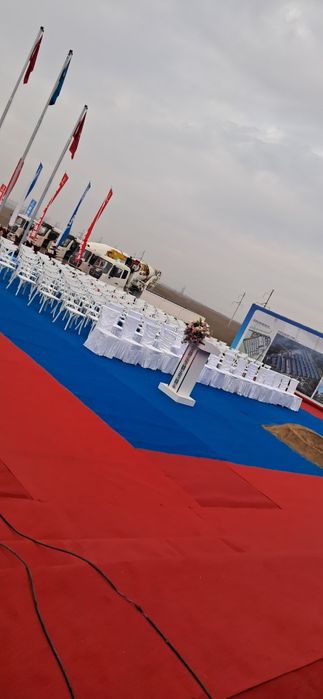 Шатёр Посуда Стол Стуля Полуюрта