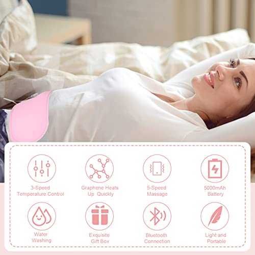 Масажиращ и загряващ колан за менстурални болки WPB 01