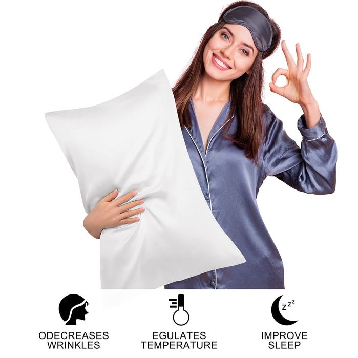 Последни бройки и комплекти калъфки 100% органична естествена коприна