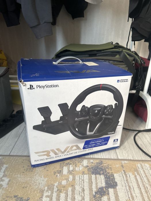 продам игровой руль с педалями HORI Racing Wheel Apex (RWA)