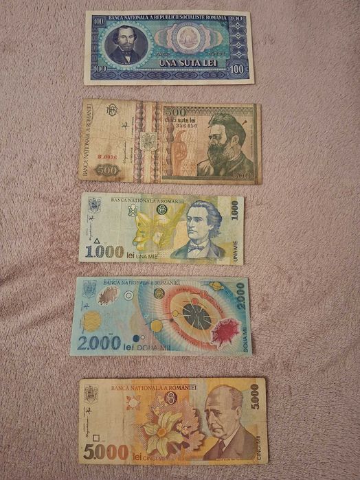 Bancnote vechi de colecție