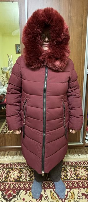 Haina groasa cu puf lunga / marimea 52