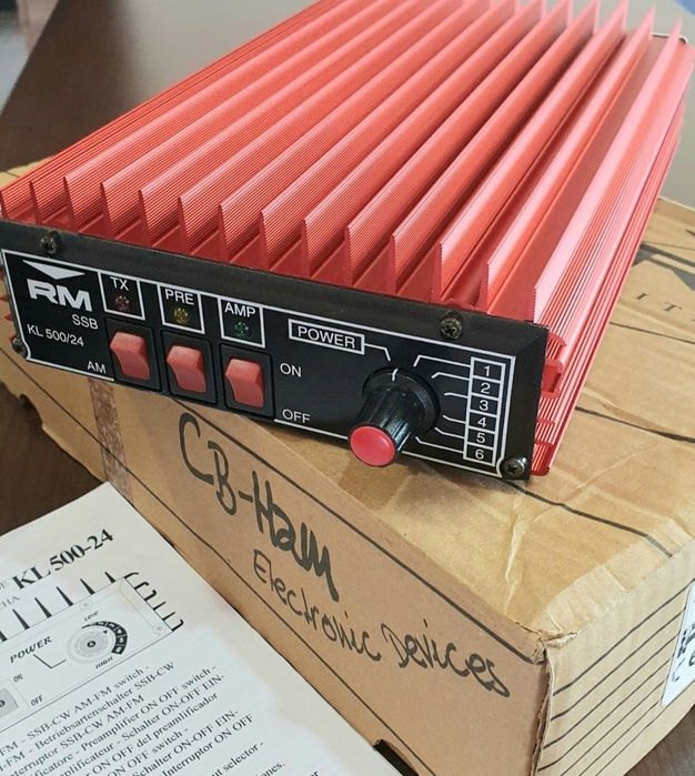 Amplificator Liniar de putere (radio CB) - RM KL 500/24 (600W)* Nou