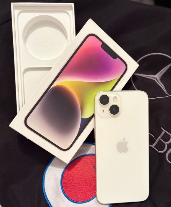 iPhone 14. Ремонт болмаған. Емкость 91%