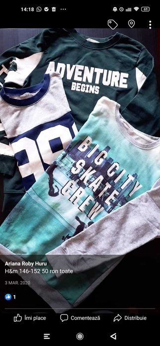 Lot baieti 146-152
